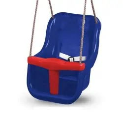 Baby Seat - luxe Blue - Red