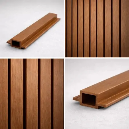 Joist trim for 3D gladding 2,5 x 6 x 290cm - brown