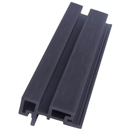 Γωνία για 3D επένδυση Πηχάκι  4,6 x 8,9 x 290εκ. - γκρι σκούρο