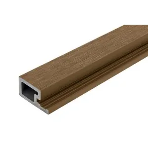 Single start 3D profile Trim 2,5 x 4,9 x 290cm- brown