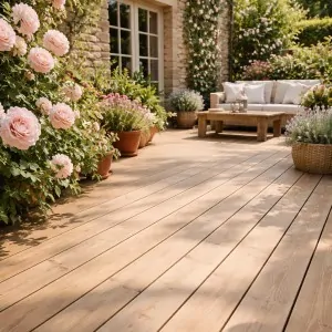 Smooth Pressure-Treated Deck Board 2.1 × 14.5 × 510 cm