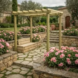 Pressure Treated Finnish Timber Beam 3.5 x 7 x 420cm