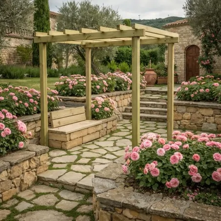 Pressure Treated Finnish Timber Beam 3.5 x 7 x 420cm