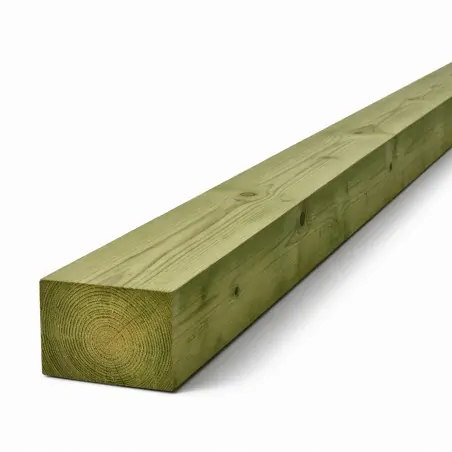 Pressure Treated Finnish Timber Beam 7 x 14,5 x 510cm