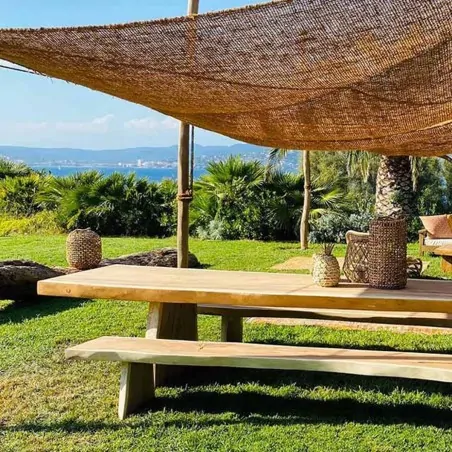 Coconut Fiber Shade Sail Premium M2 (3x4m) – Rectangular