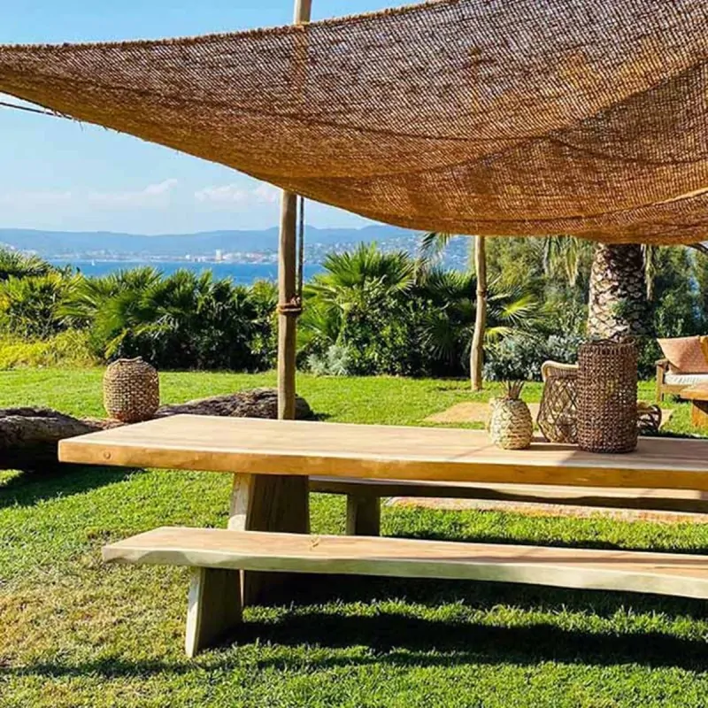 Coconut Fiber Shade Sail Premium M2 (2x5m) – Rectangular