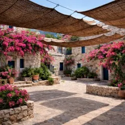 Coconut Fiber Shade Sail Premium M3 (3x7m) – Rectangular