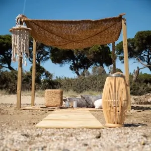 Coconut Fiber Shade Sail M1 Economy (3x3m)  – Square