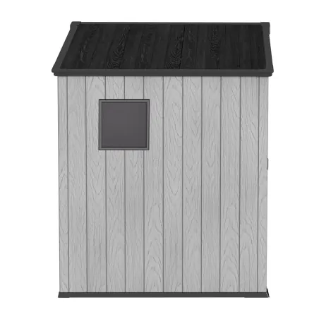 PP Garden Shed 176x169x224 cm with Metal Frame