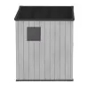 PP Garden Shed 176x169x224 cm with Metal Frame