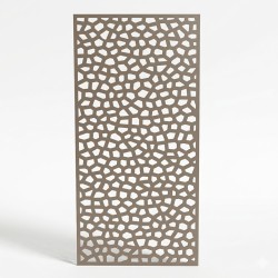 Mosaic Trellis PP 100 x 200cm - Taupe