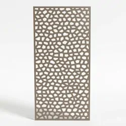 Mosaic Trellis PP 100 x 200cm - Taupe