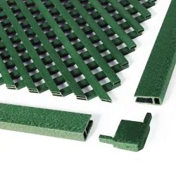 Συνθετικό Καφασωτό LOP® 102 x 202εκ. - Πράσινο με Πλαίσιο