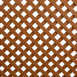 Συνθετικό Καφασωτό LOP® 80 x 120εκ. - Καφέ