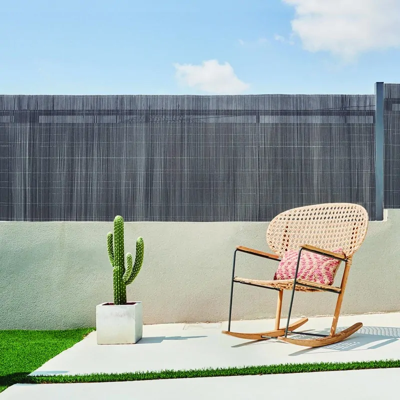 Lop Willow double-sided 150 x 300cm - Light Grey