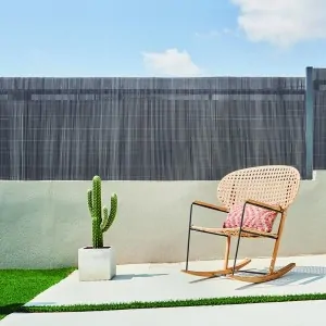 Lop Willow double-sided 200 x 300cm - Light Grey