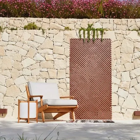 LOP® Synthetic Trellis 102 x 202cm - Wicker with Frame