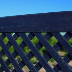 LOP® Synthetic Trellis 82 x 122cm - Anthracite with Frame