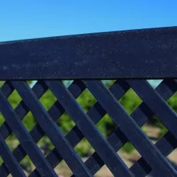 Συνθετικό Καφασωτό LOP® 82 x 122εκ. - Ανθρακί με Πλαίσιο