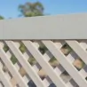 LOP® Synthetic Trellis 102 x 202cm - Ivory with Frame