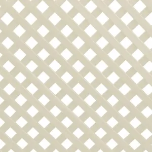 Συνθετικό Καφασωτό LOP® 82 x 122εκ. - Ivory με Πλαίσιο