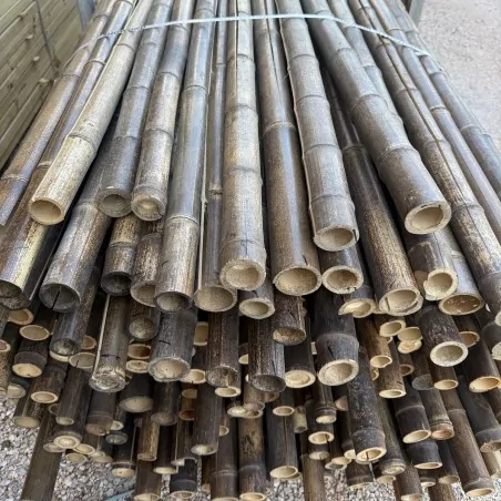 Natural Black Bamboo Pole Ø5-6 x 300cm | SPECIAL OFFER