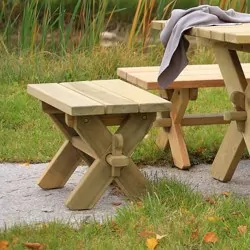 Garden Stool Violeta 65 x 44cm