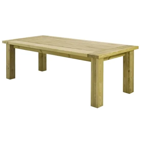 Wooden Garden Table Daphne100 x 230 cm