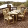 Wooden Garden Table Daphne100 x 230 cm