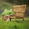Wooden Garden Bench Violeta 145 x 73 cm