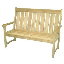 Wooden Garden Bench Violeta 145 x 73 cm
