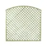 Wooden Diagonal Trellis Panel (6x6 Mesh) Arch - 180 x 180cm