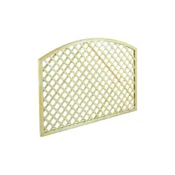 Ξύλινο Καφασωτό Διαγώνιο (μάτι 6x6) Αψίδα - 120 x 180εκ.