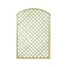 Wooden Diagonal Trellis Panel (6x6 Mesh) Arch - 180 x 120cm