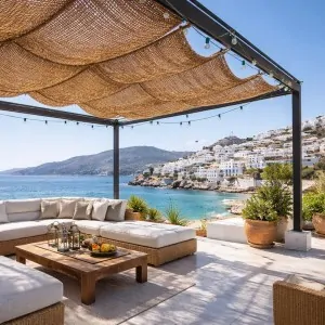 Πανί Σκίασης Κοκοφοίνικα M3 Economy (3x7m) – Παραλλ/μο