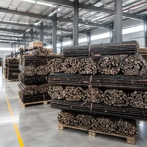 Black Bamboo Screening Ø25-30mm - 150 x 250cm