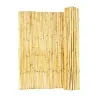 Yellow Bamboo Screening Ø25-30mm with Stainless Steel Wire 200 x 250cm