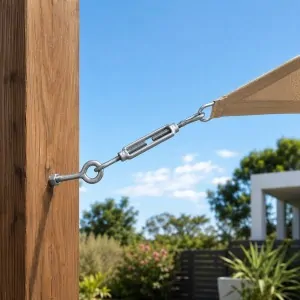 Galvanized Eye Bolt with Nut 8x150mm for Shade Sail