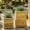 Square Wooden Planter 40 x 40 x 40cm