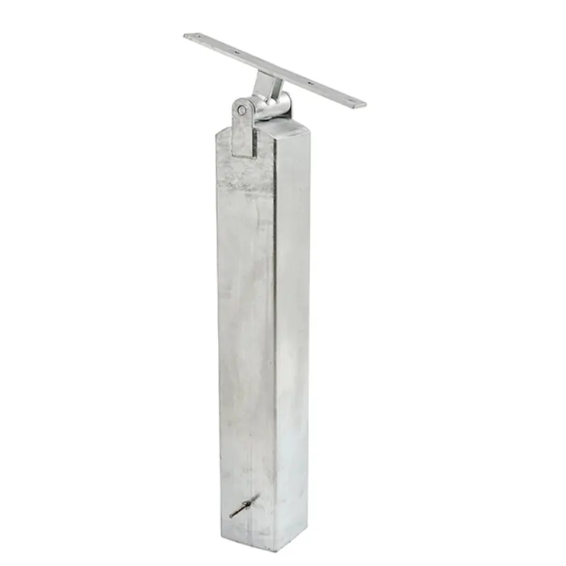 Seesaw Ground Anchor Connector with Metal Base