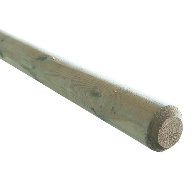 Pressure-Treated Round Wooden Pole Ø8 x 400cm