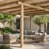 Pressure-Treated Round Wooden Pole Ø12 x 300cm