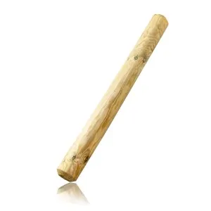 Pressure-Treated Round Wooden Log Ø14 x 300cm