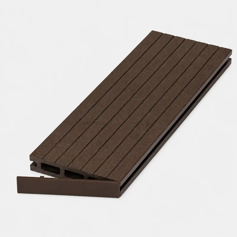 WPC End Cap Dark Brown 2.5 x 10.5cm – Pack of 10pcs