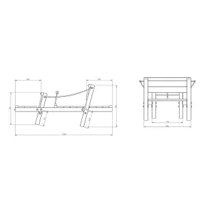 Wooden Playground Buggy for Parks, Schools & Hotels