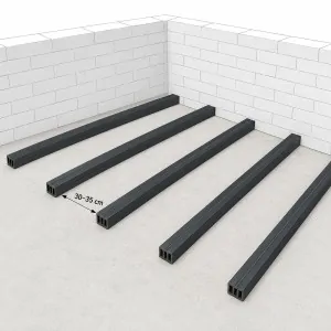 Δοκός Τοποθέτησης WPC 3x4x290εκ.