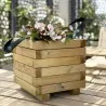 Square Wooden Planter 30 x 30 cm – 28 cm Height