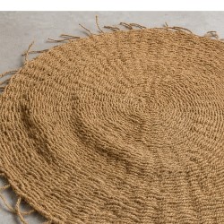 Natural Coir Umbrella Canopy Cover  Premium  Ø200 cm
