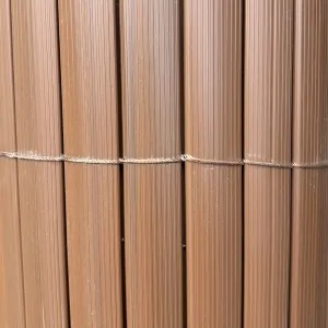 Καλαμωτή PVC 2 όψεων Ενισχυμένη 19mm - καφέ