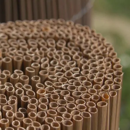 Premium Synthetic Reed Screening 200 cm (H) × 300 cm – light brown